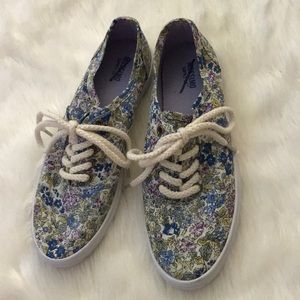 Floral sneakers